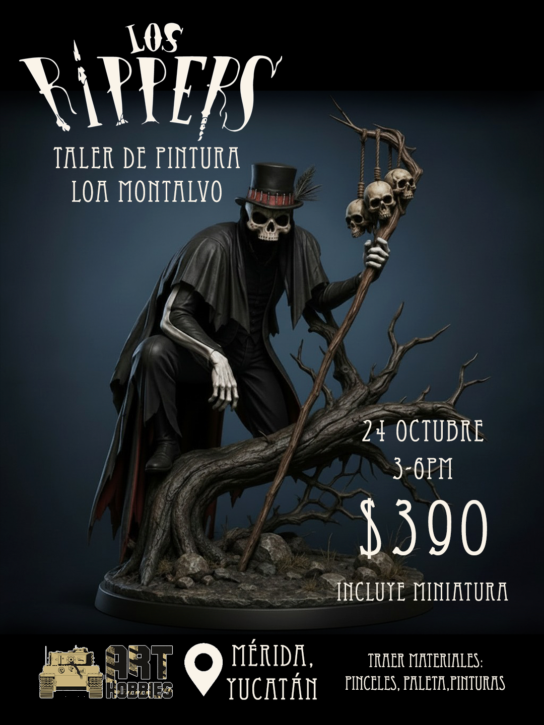 LOS RIPPERS TALLER DE PINTURA